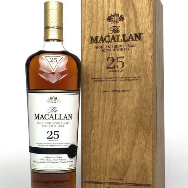 Macallan 25 Scotch Whiskey