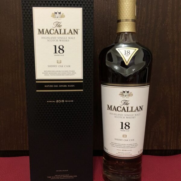 Macallan Sherry Oak 18