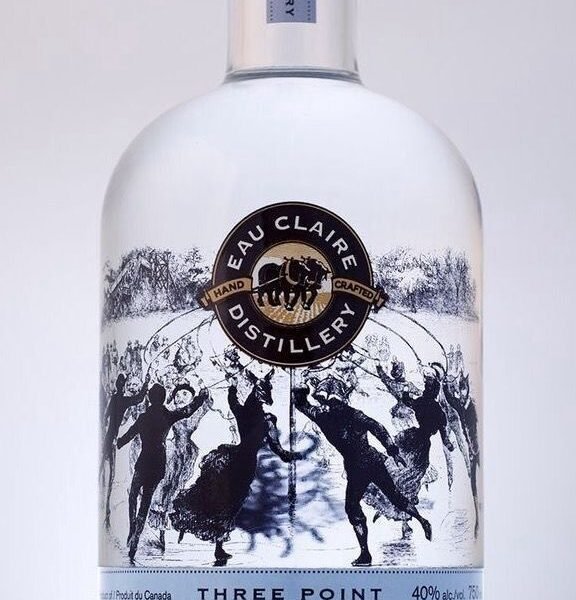 EAU CLAIRE THREE POINT VODKA