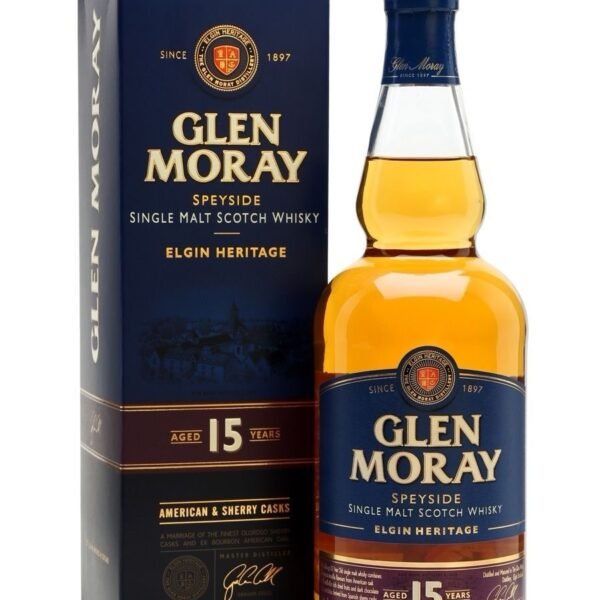 Glen Moray Speyside 15 Year Old Whisky